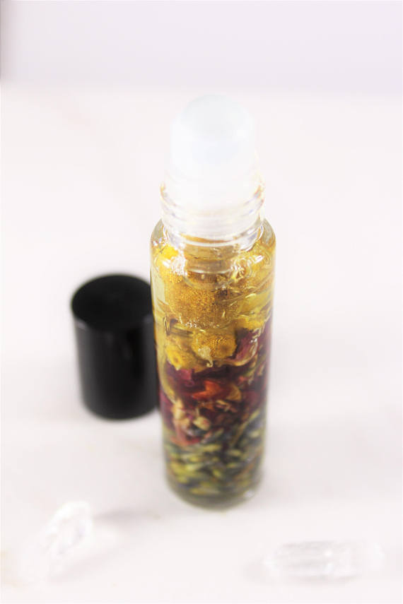 Limited Edition Organic Essential Oil Perfume Blend – Natural Vanilla, Lavender & Patchouli – Gift-Ready Holiday Fragrance