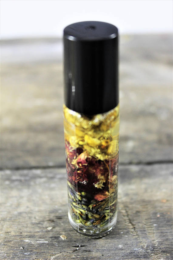 Limited Edition Organic Essential Oil Perfume Blend – Natural Vanilla, Lavender & Patchouli – Gift-Ready Holiday Fragrance